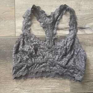 Felina Lace Bralette in gray EUC size S